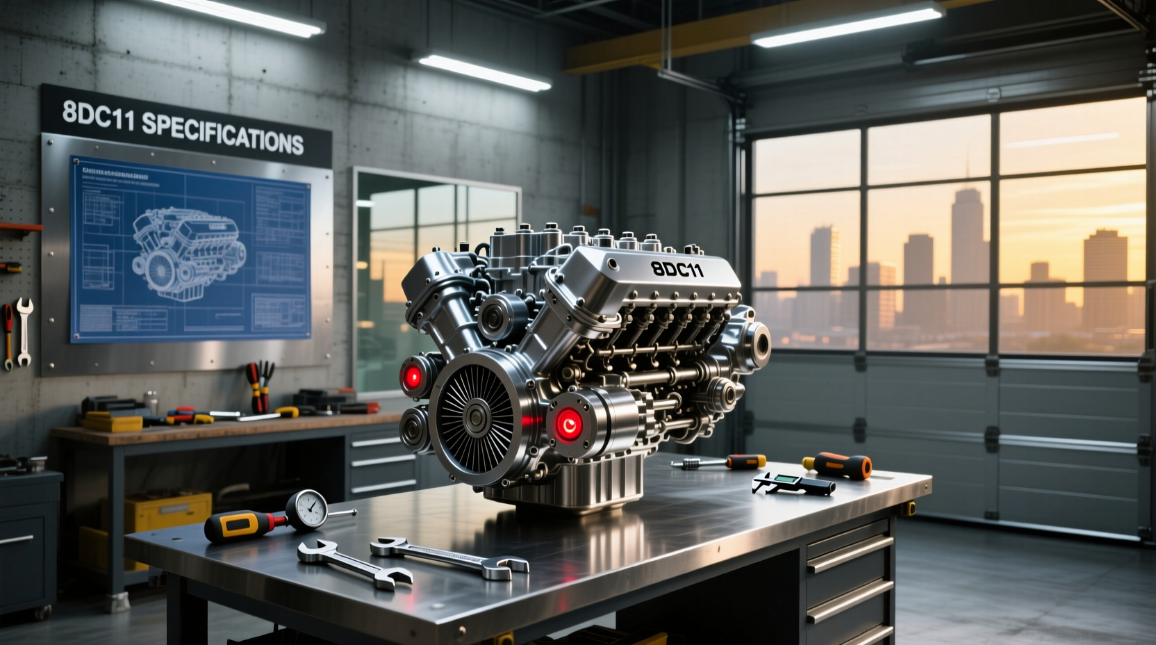 8dc11 engine horsepower explained