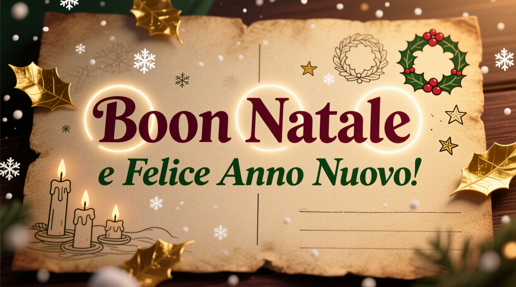 what is merry christmas and happy new year in italian