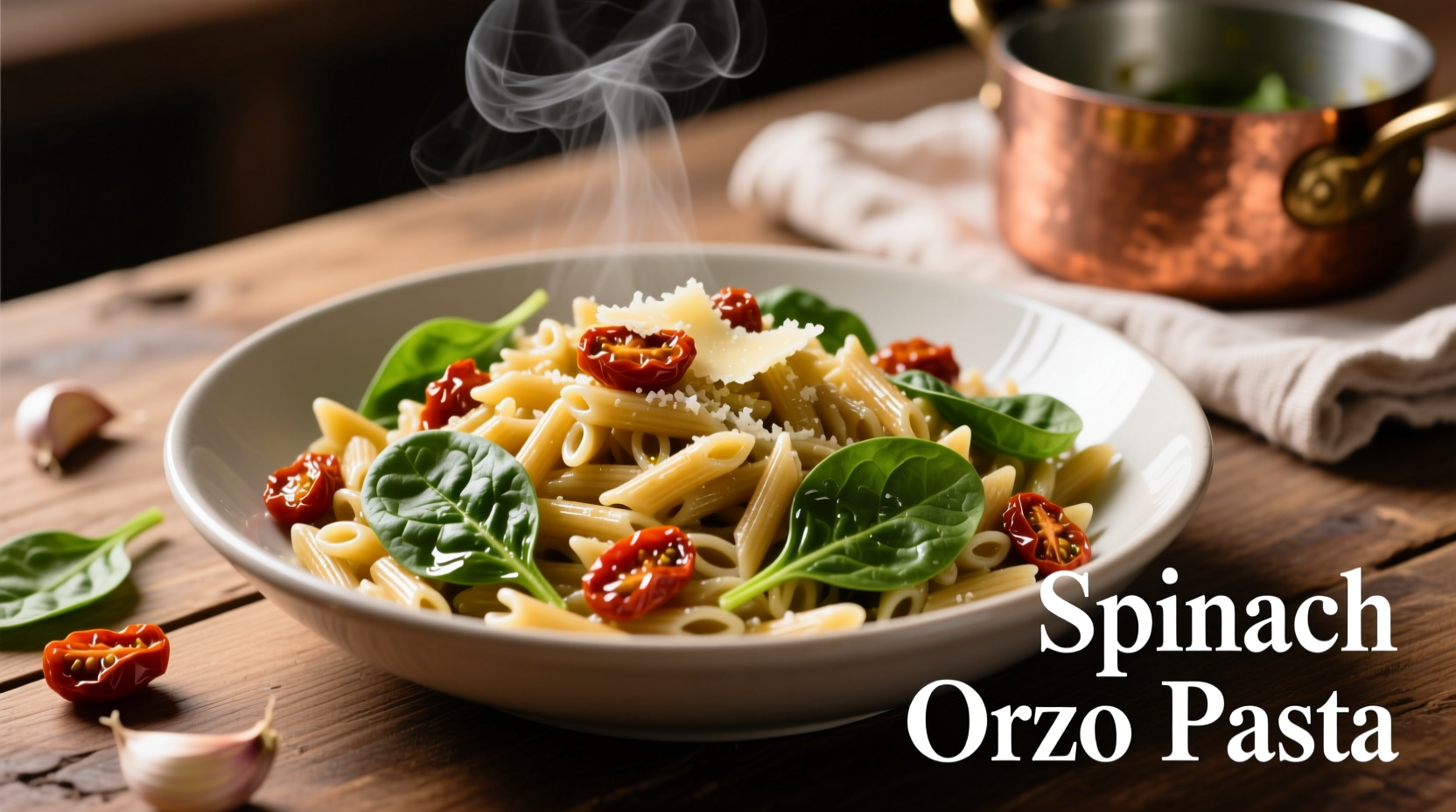 Spinach Orzo Pasta Recipe: Quick & Nutritious Dinner