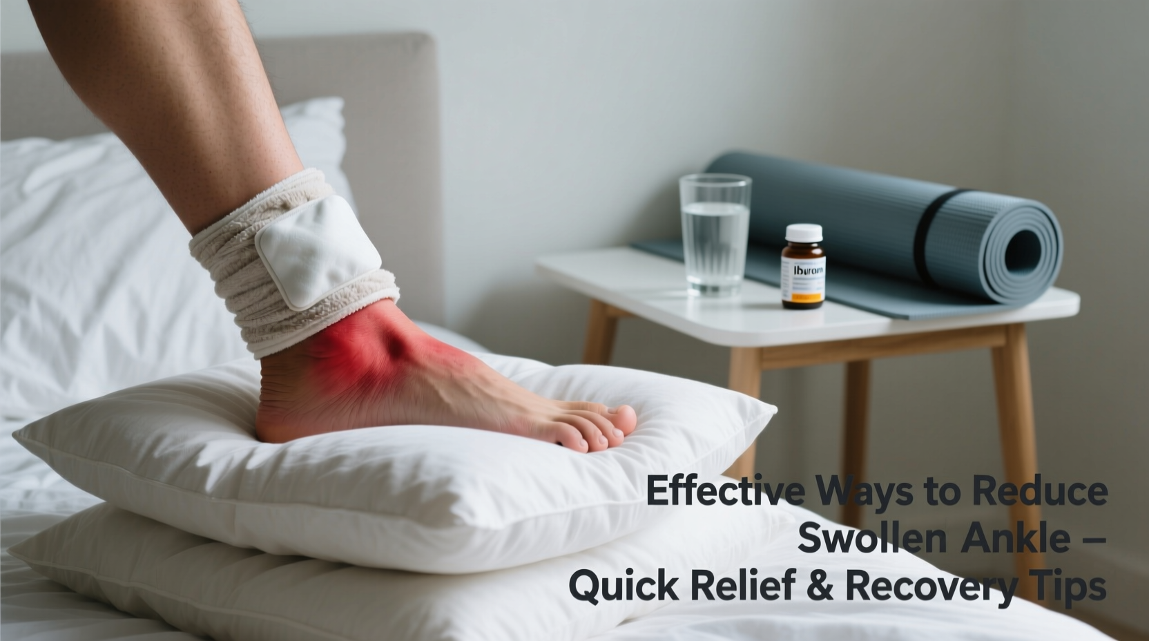 effective ways to reduce a swollen ankle quick relief and recovery tips