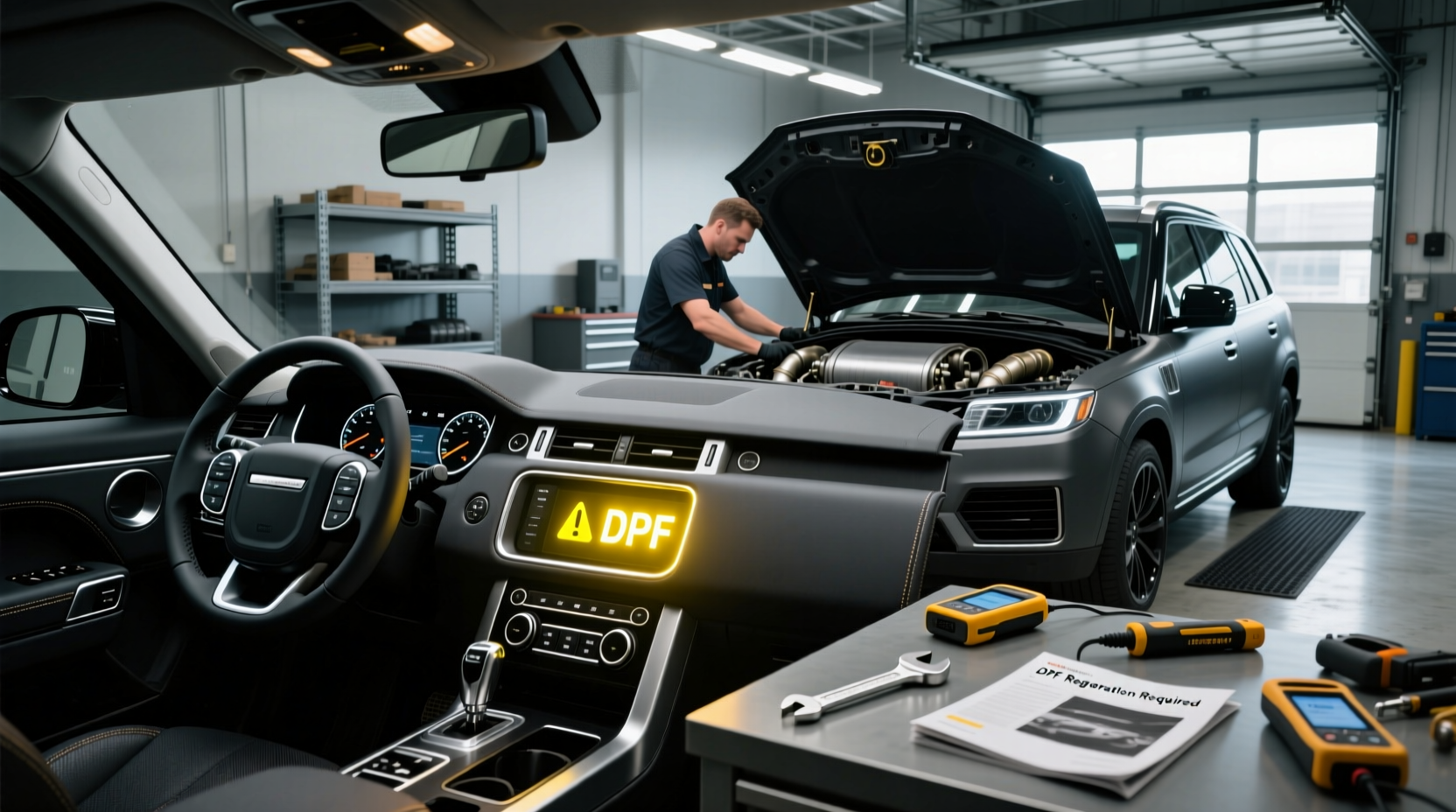 What to Do When Diesel Particulate Filter Warning Light Is On