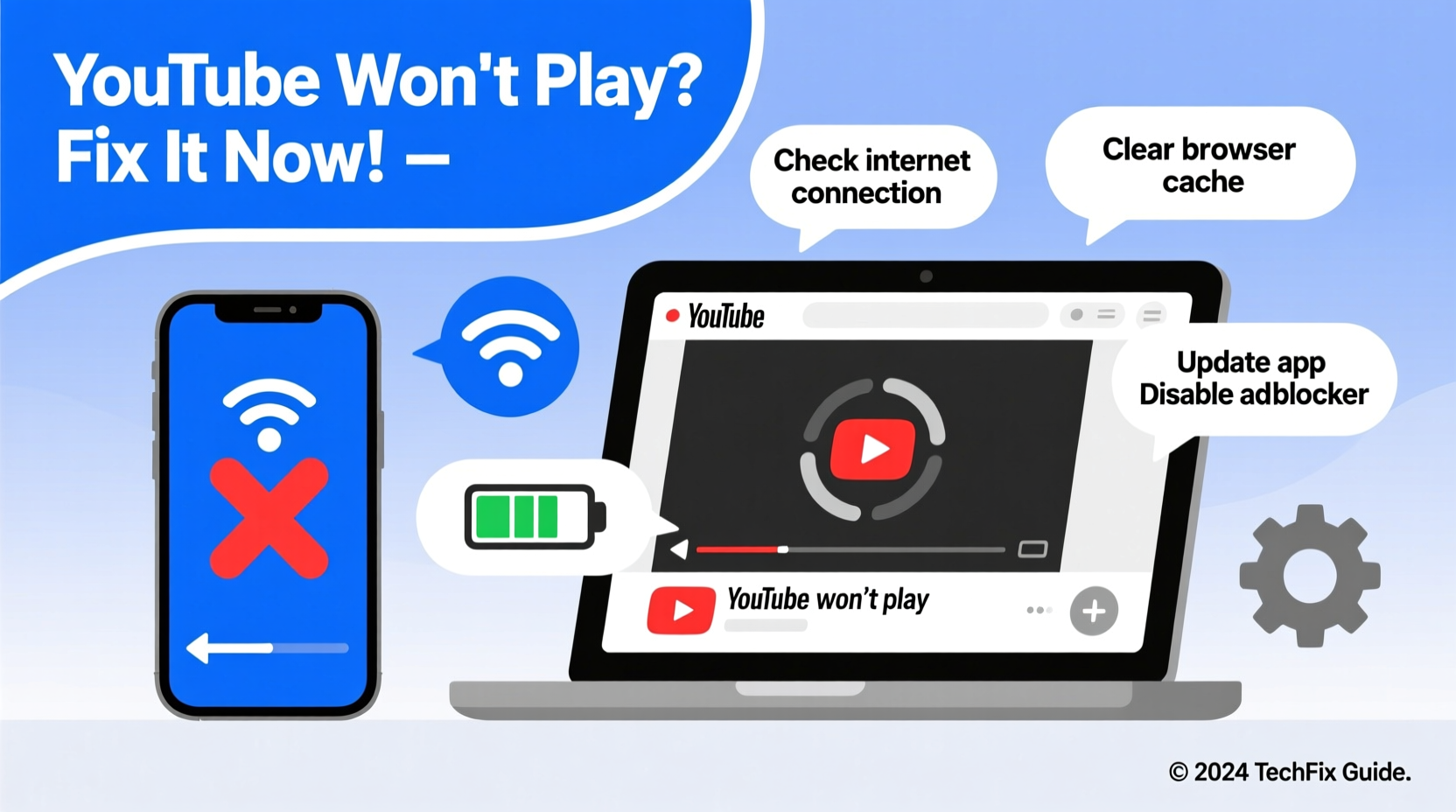 youtube not working troubleshoot why videos wont play
