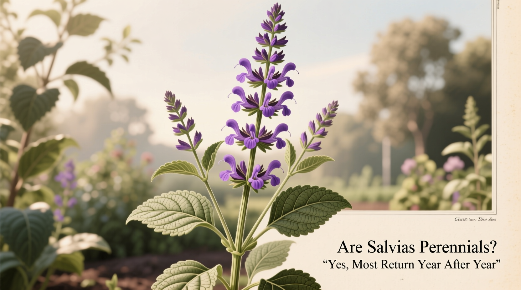 are salvias perennials