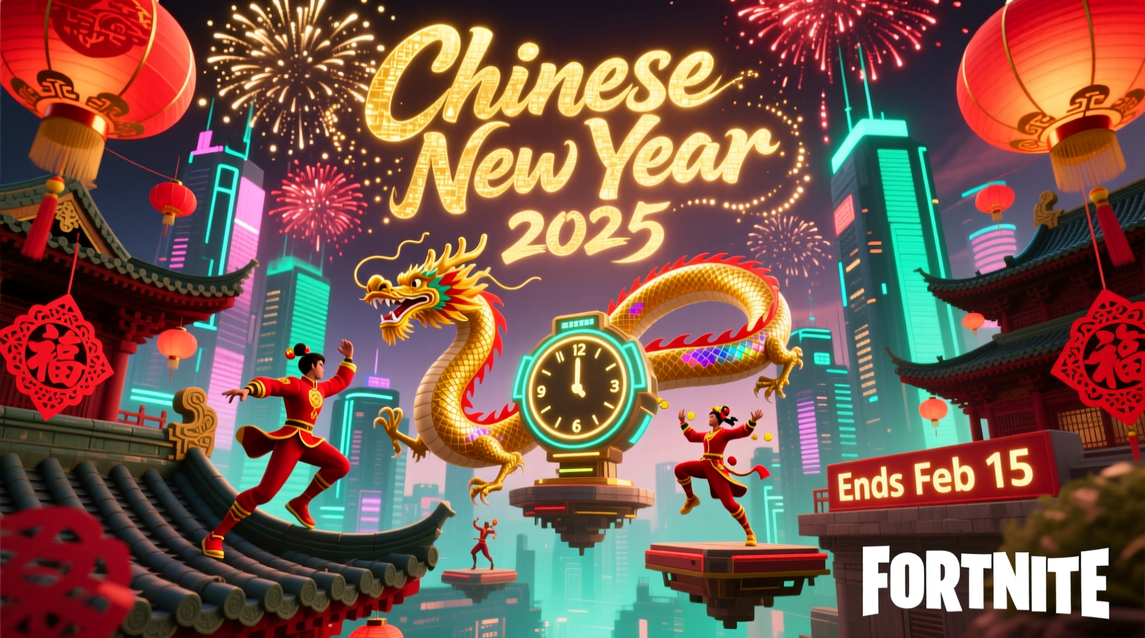 Chinese New Year in Fortnite 2025 Ends February 15