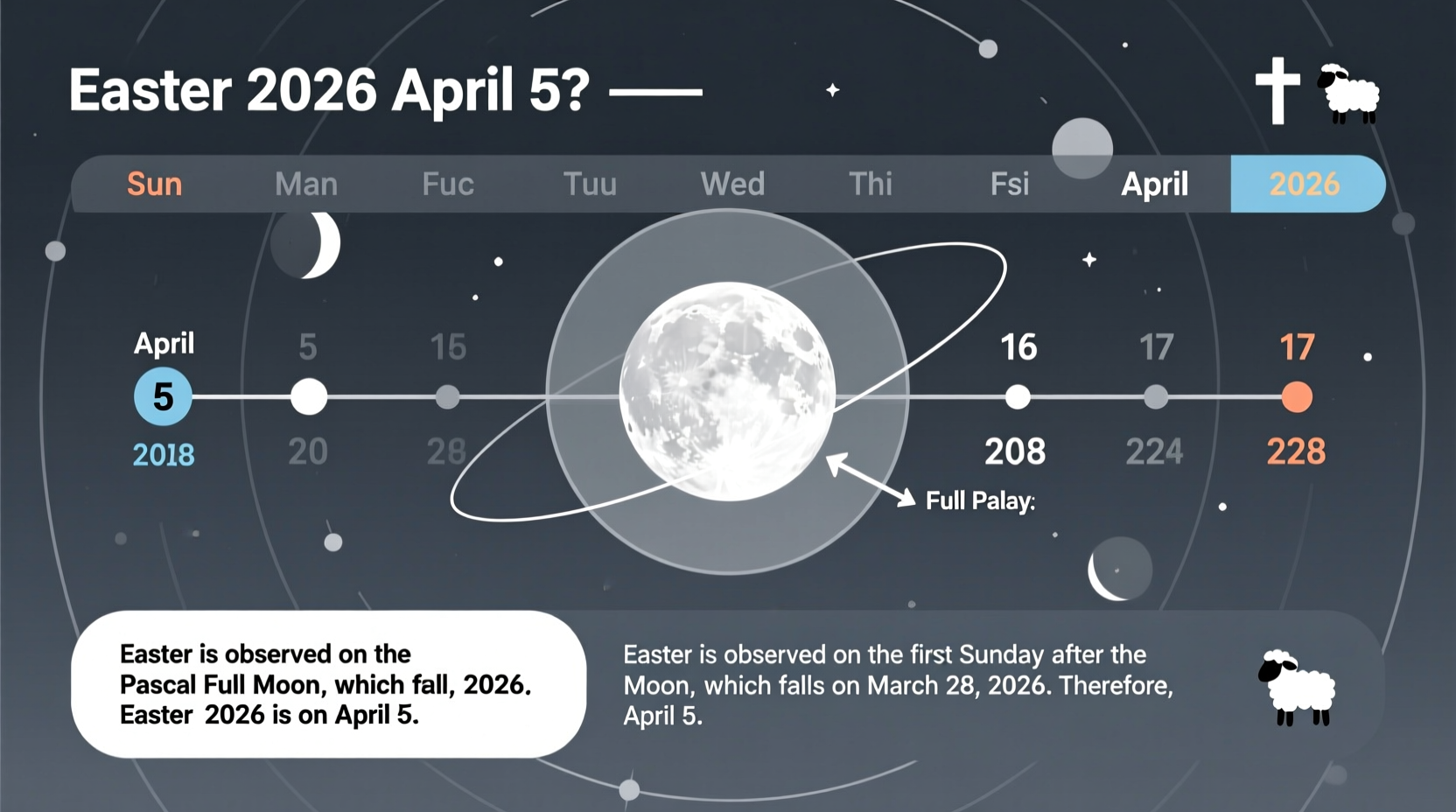Why Is Easter 2026 on April 5?