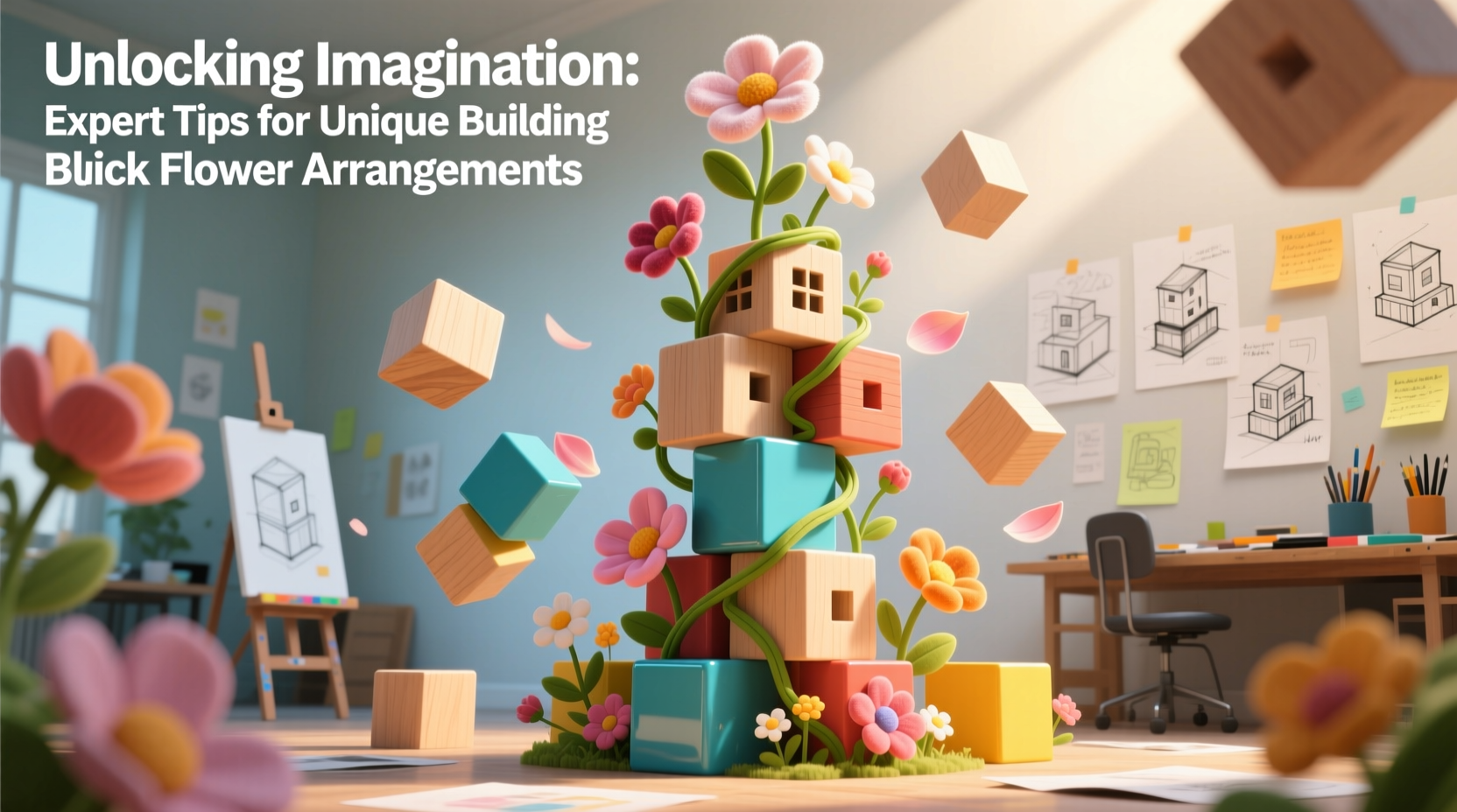 unlocking imagination expert tips for finding unique building block flower arrangement ideas