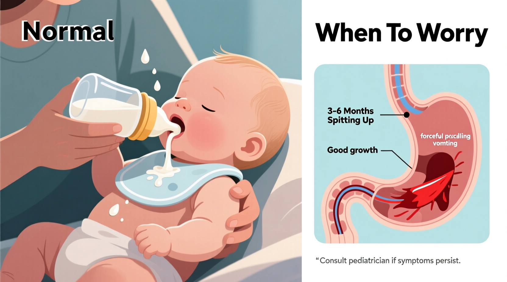 baby spitting up causes whats normal and when to worry