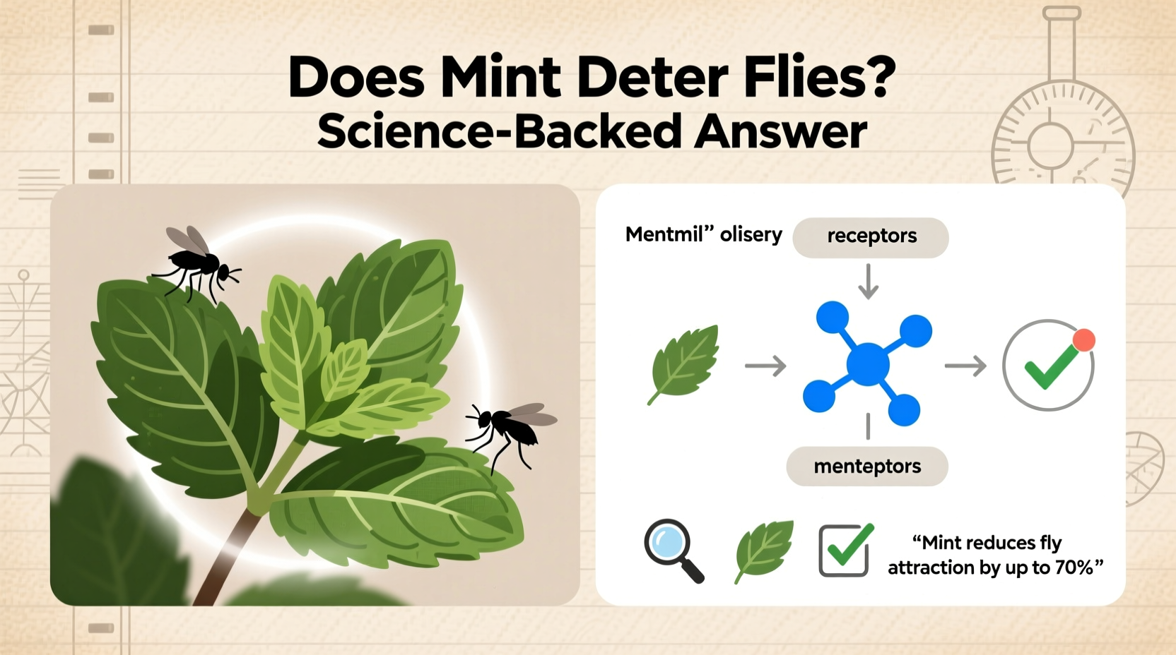 Does Mint Deter Flies? Science-Backed Answer
