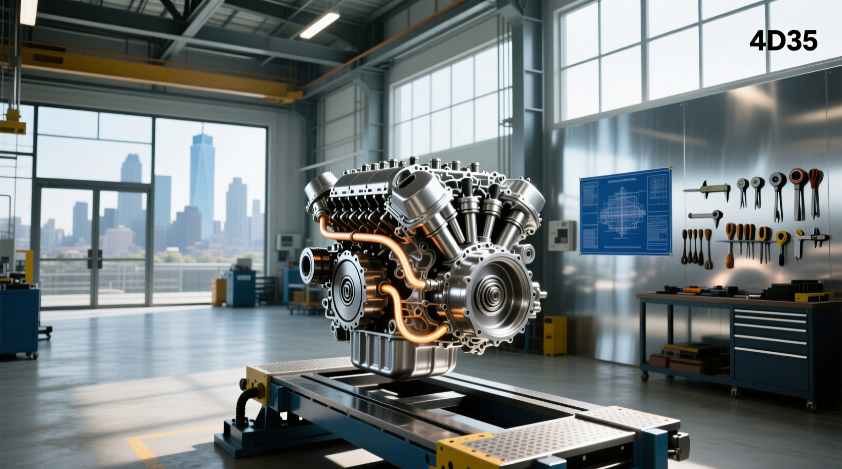 4d35 engine guide specs, uses common issues