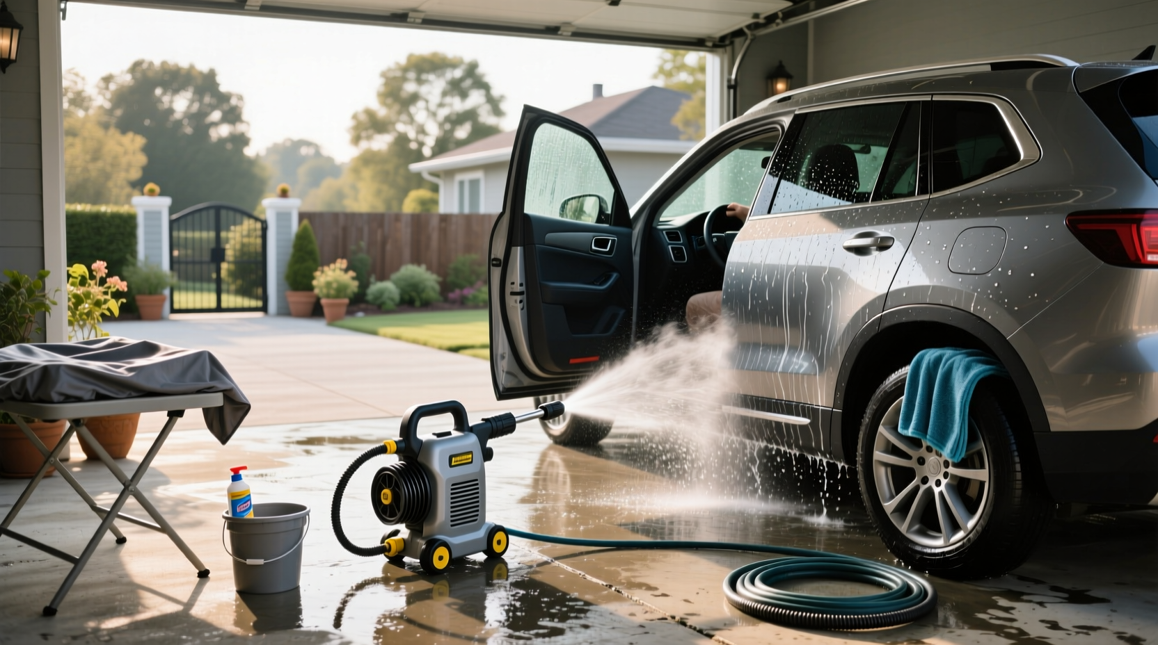 How to Choose a Portable Pressure Washer for Car Washing