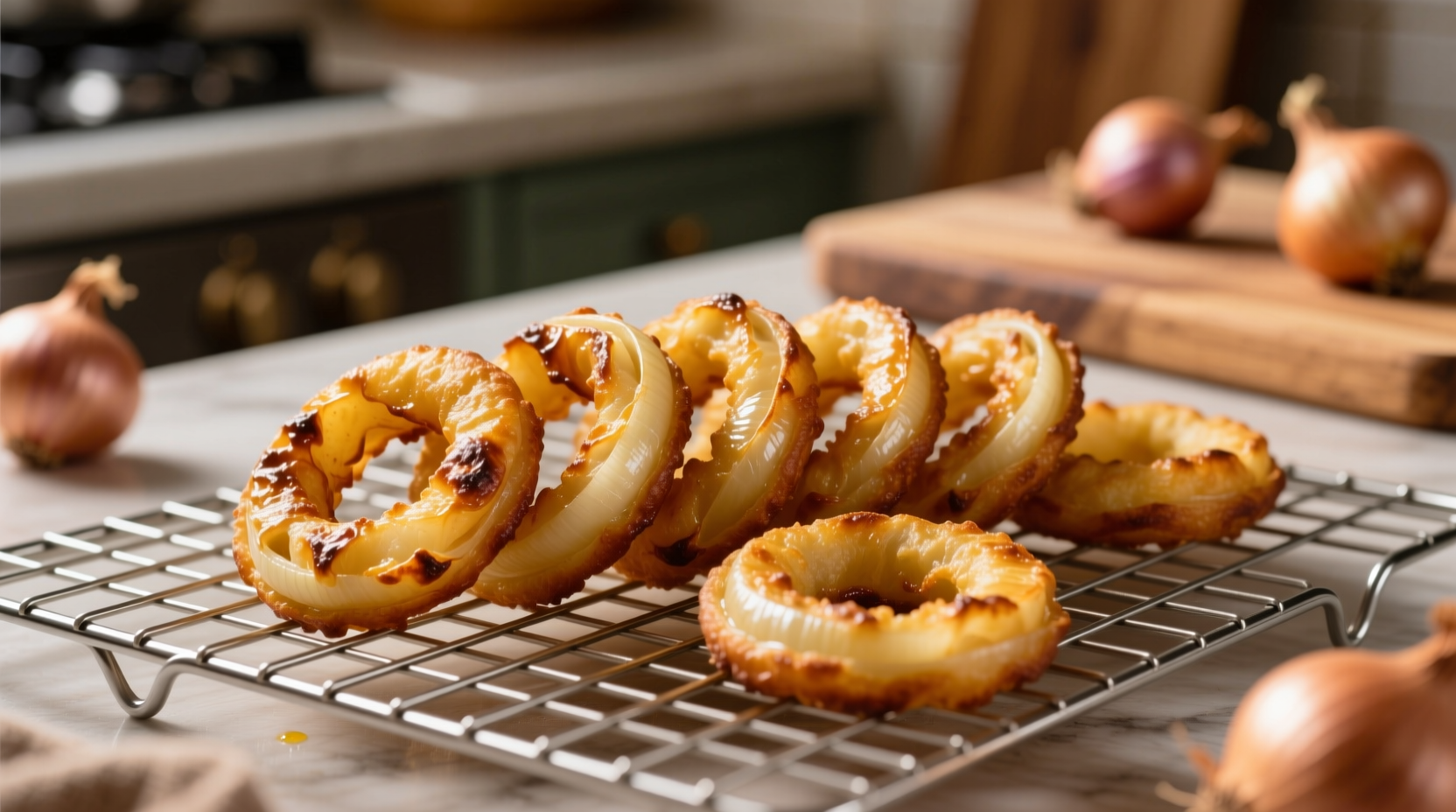 Oven-Baked Onion Rings: Crispy Recipe Without Deep Frying