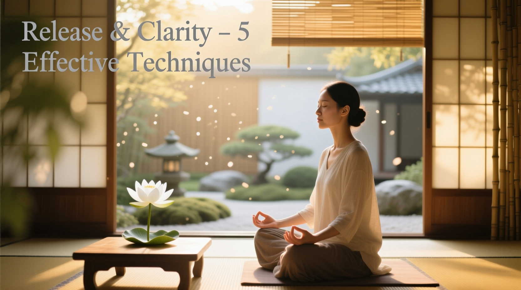 effective techniques to release negative thoughts and boost mental clarity