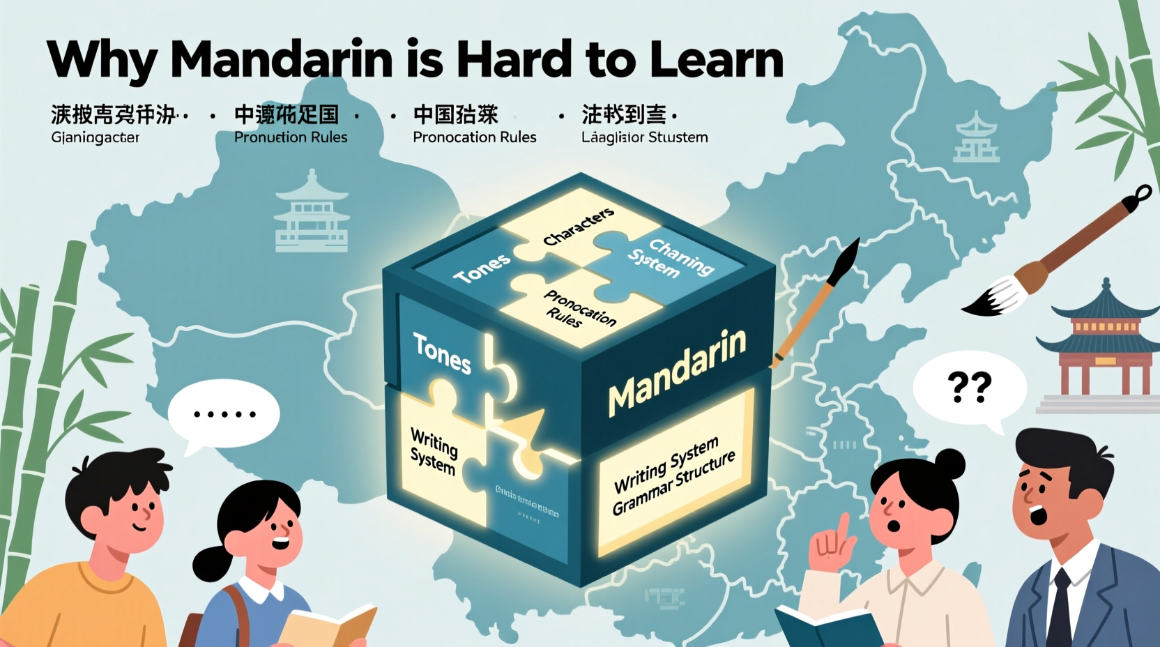 why is mandarin so hard to learn key challenges explained