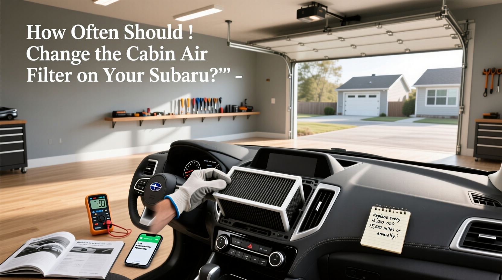 Cabin Air Filter Replacement Guide for 2021 Subaru