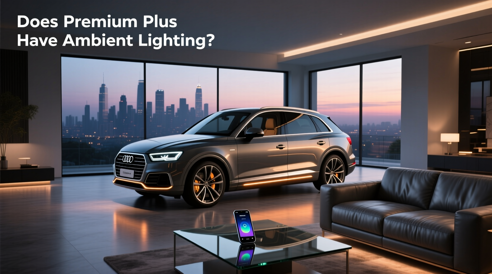 Audi Q5 ambient lighting guide: What to look for in 2025 trims