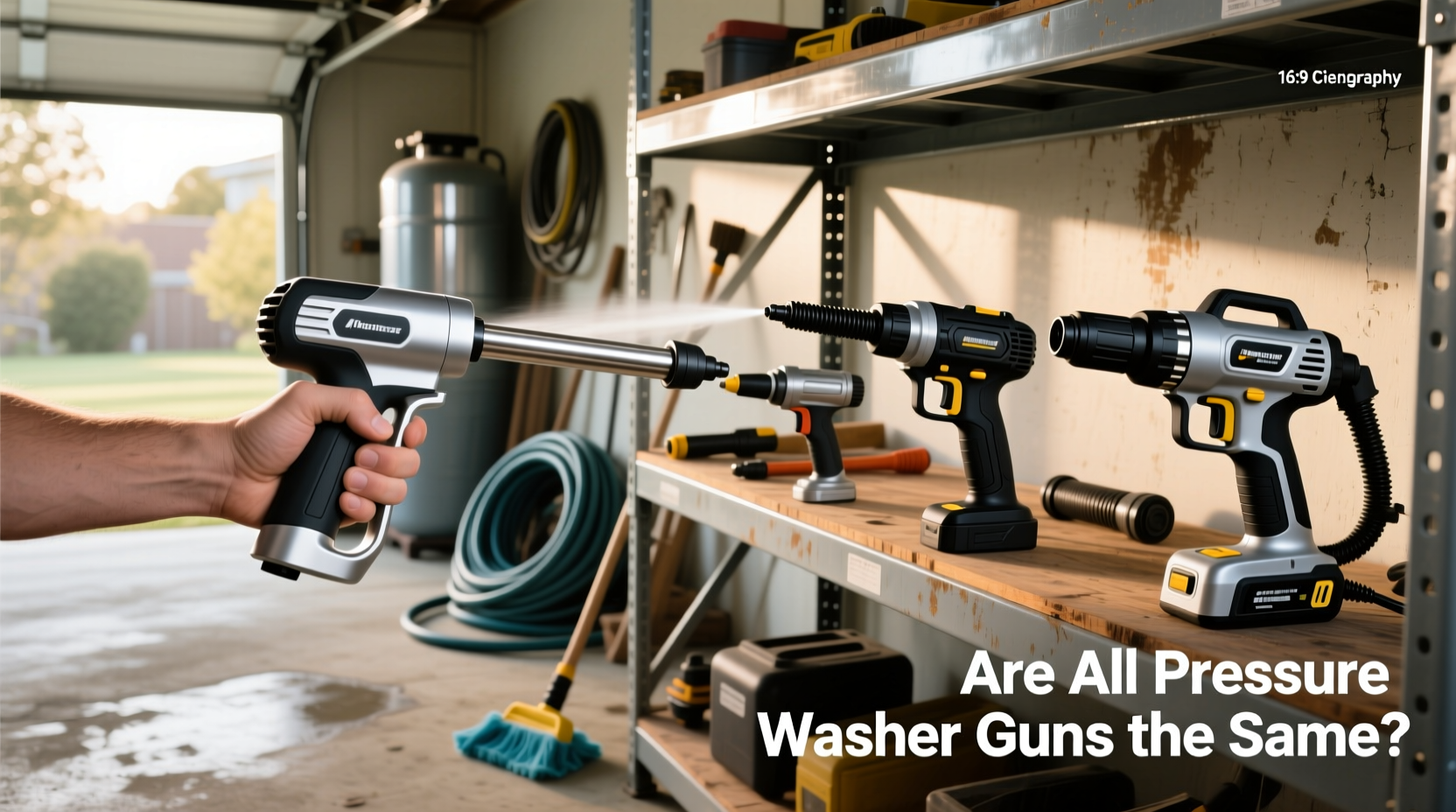How to Choose a Pressure Washer Gun: Are All Guns the Same?