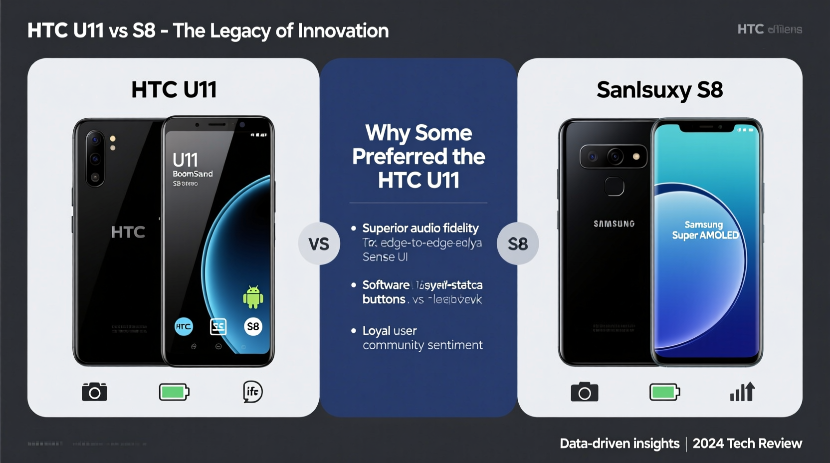 htc u11 vs samsung s8 was the htc really better and why did some people stick with it