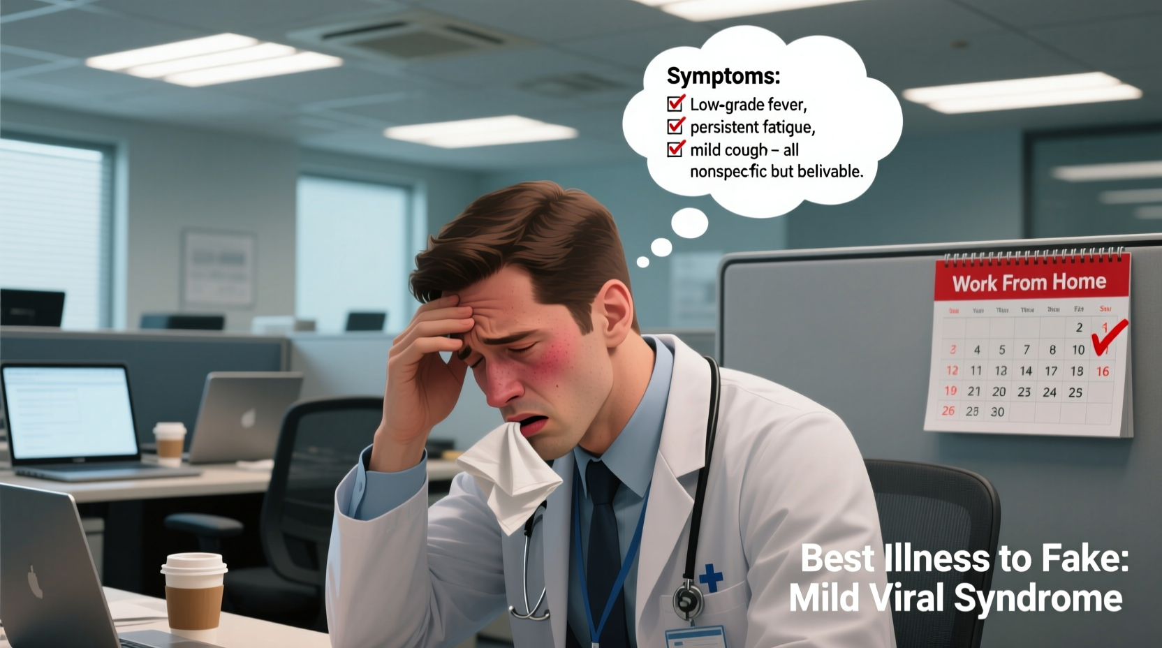 how to identify the best illness to get out of work that actually works