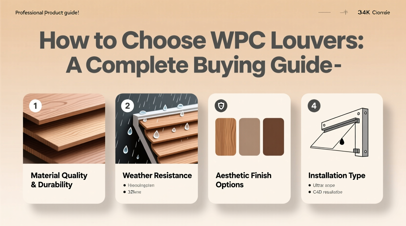 How to Choose WPC Louvers: A Complete Buying Guide
