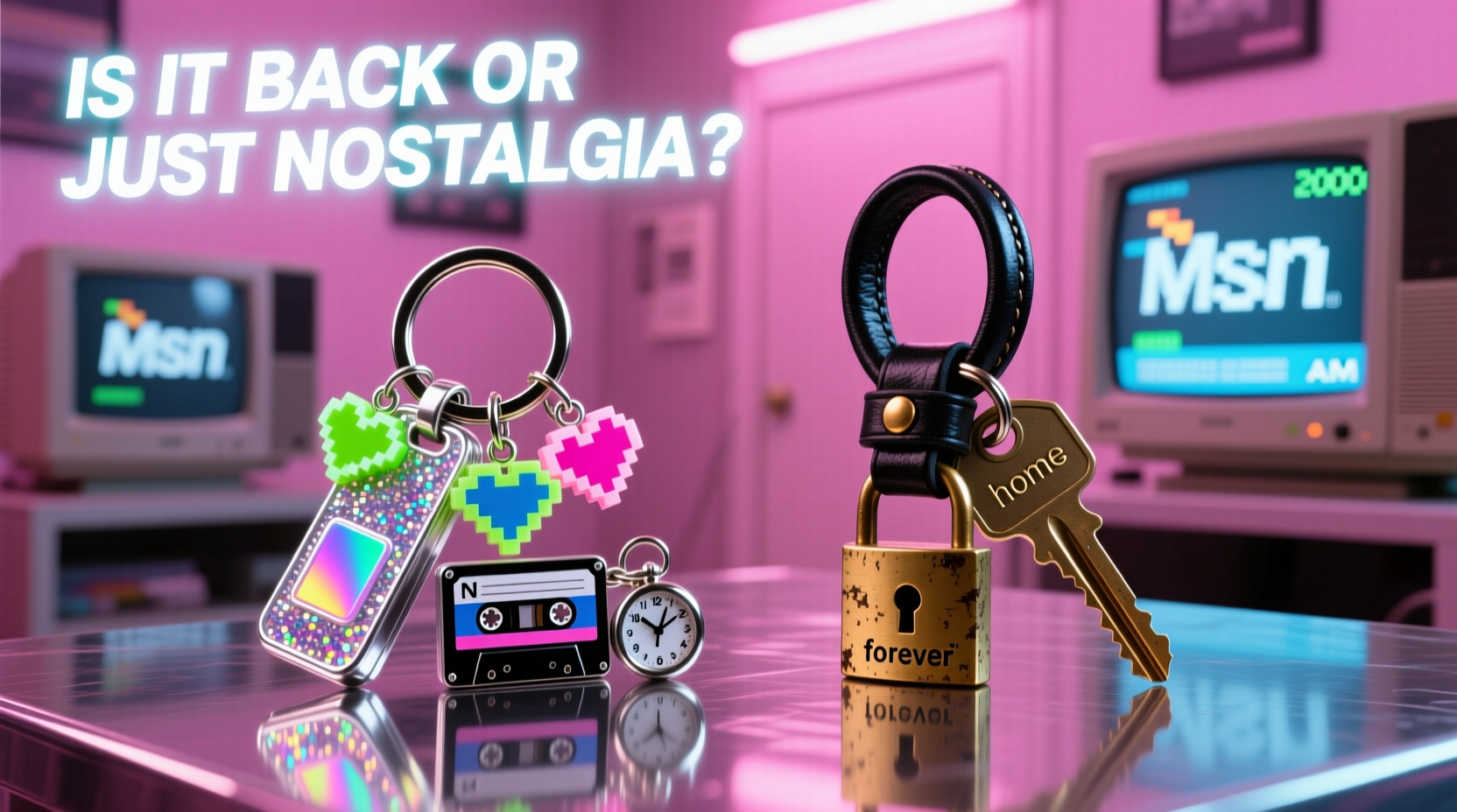 y2k keychains vs classic are the 2000s really back or is it just nostalgia
