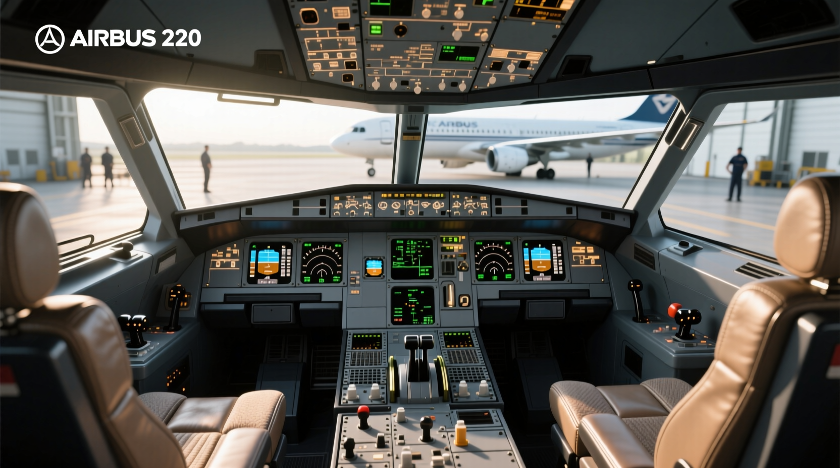 a320 cockpit 360 overview virtual tour guide