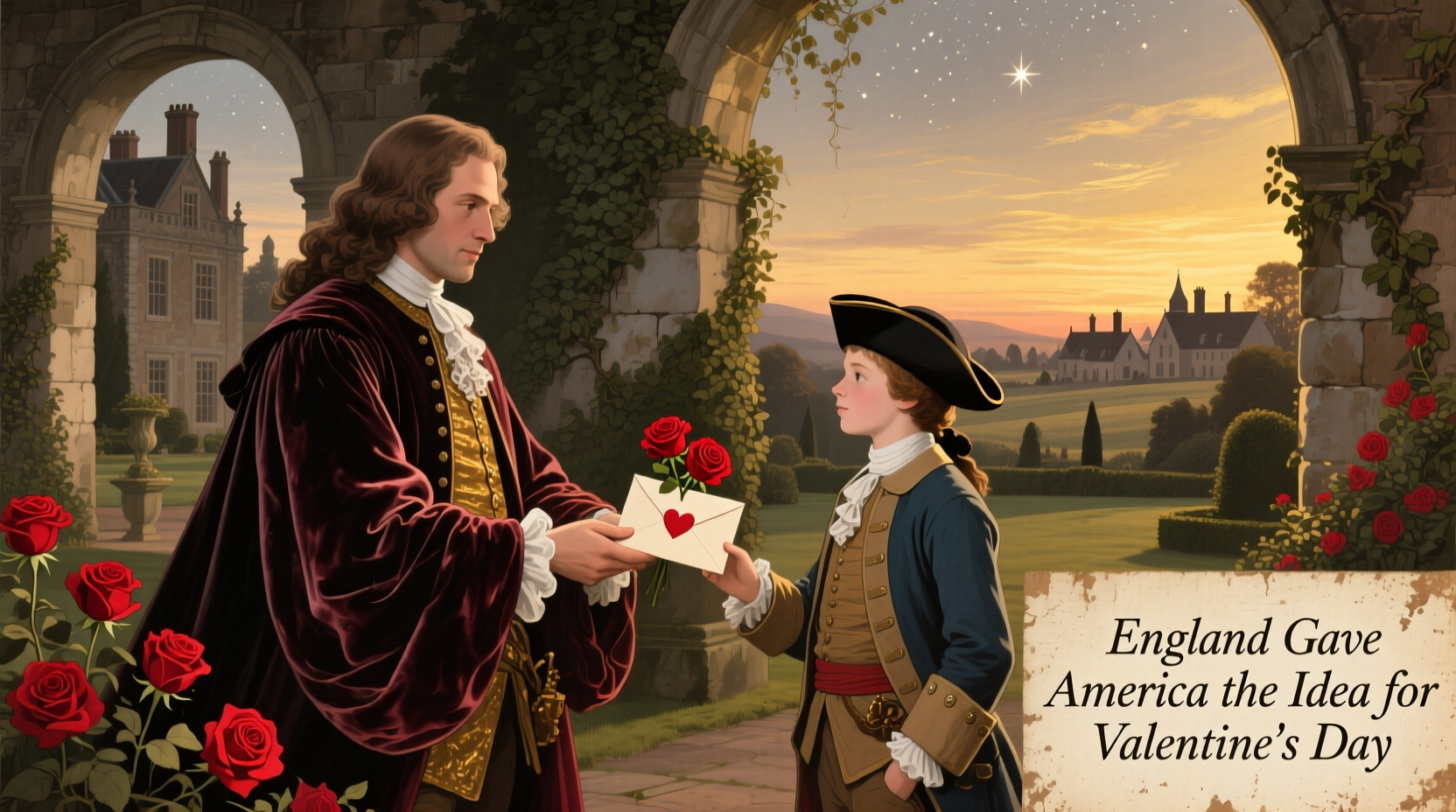 what country gave america the idea for valentines day