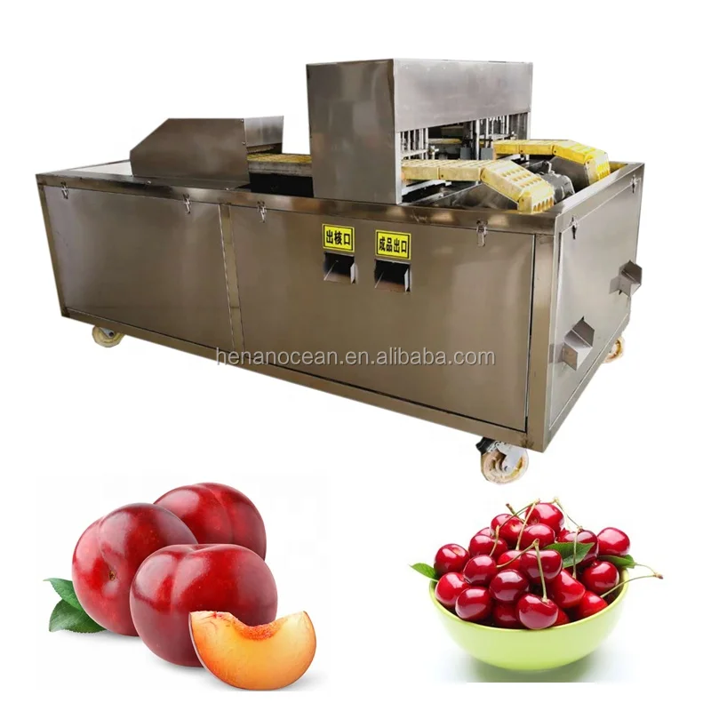 Fruit core remover cherry plum date core pitting machine for sale