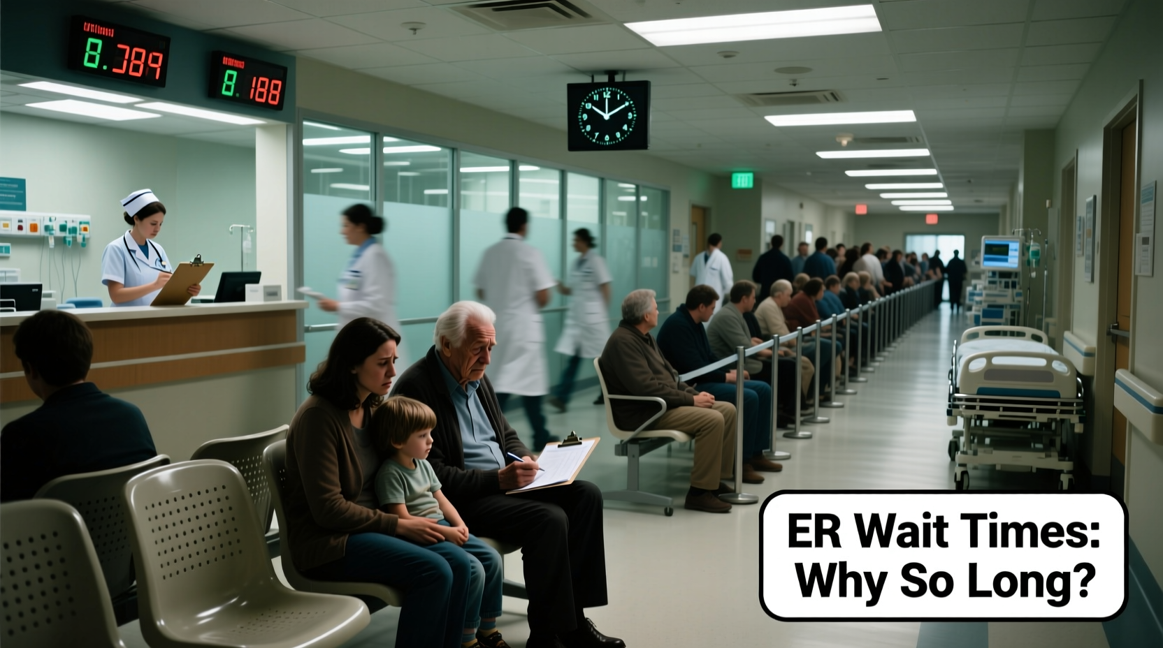 er wait times why does the emergency room take so long