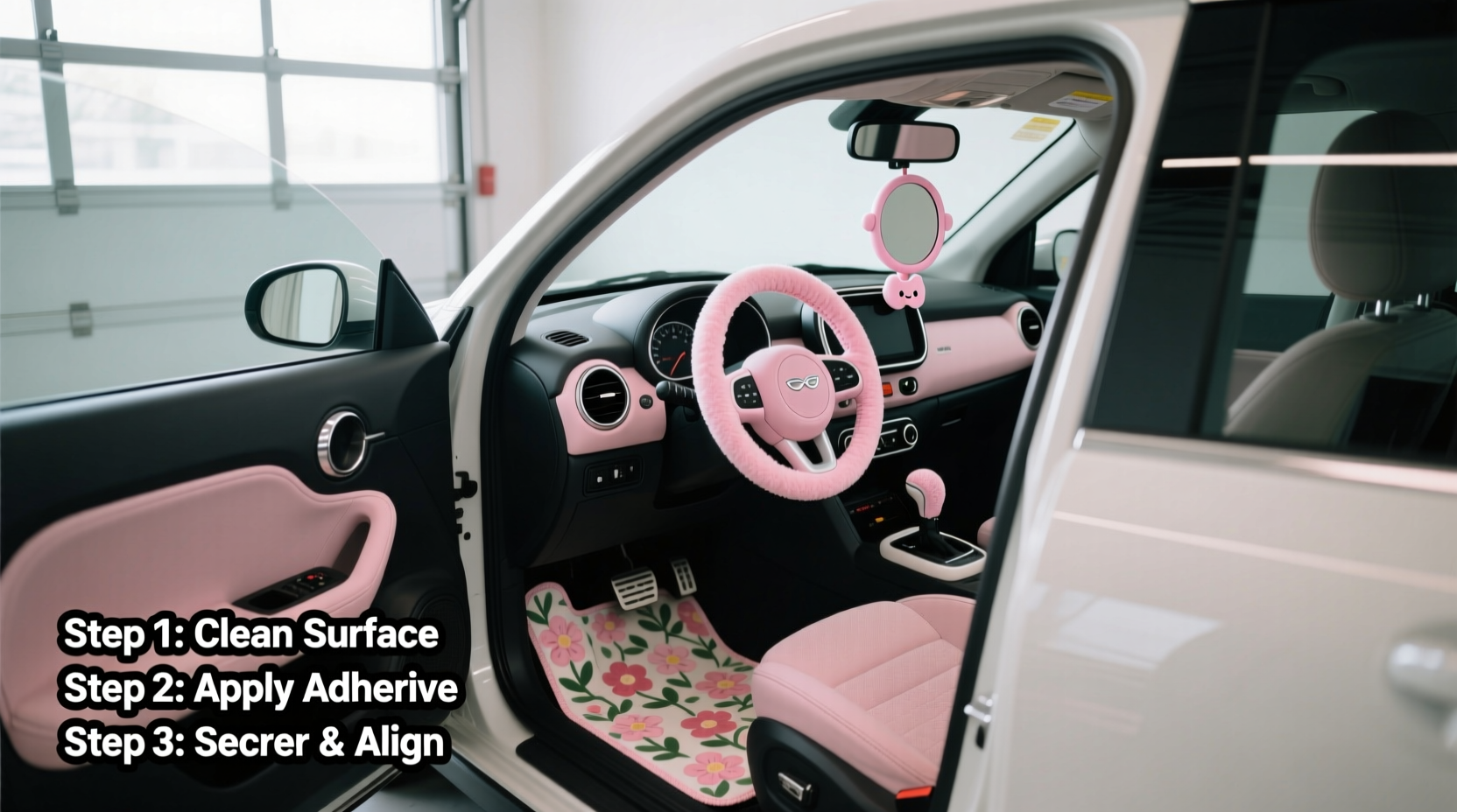 install girly accessories safely