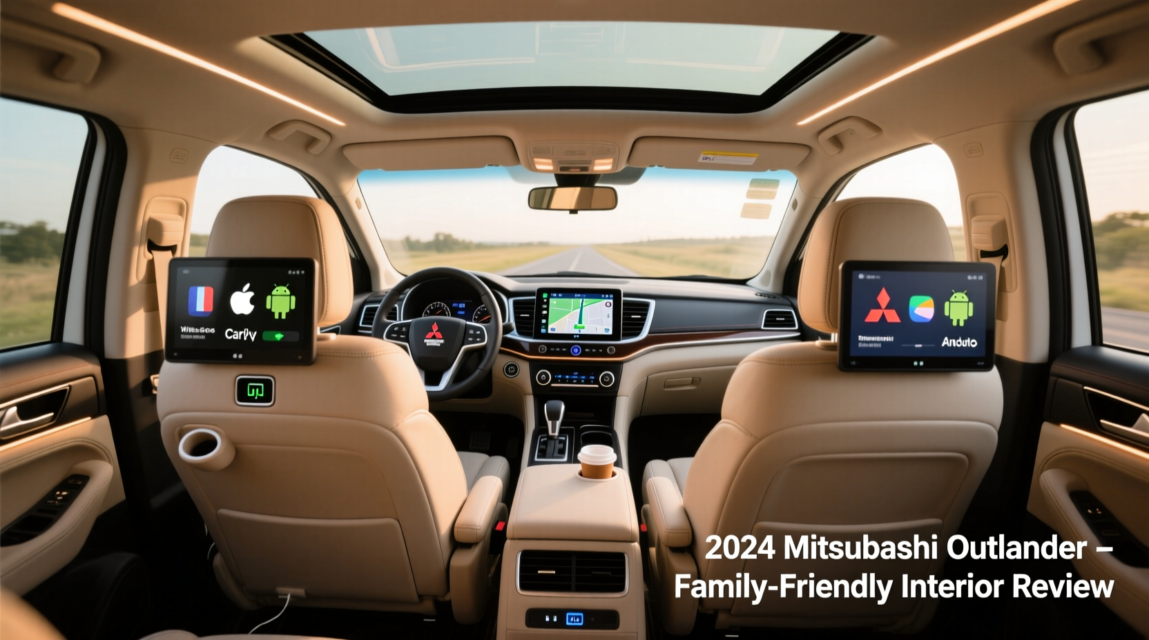 outlander 2024 interior families road trips