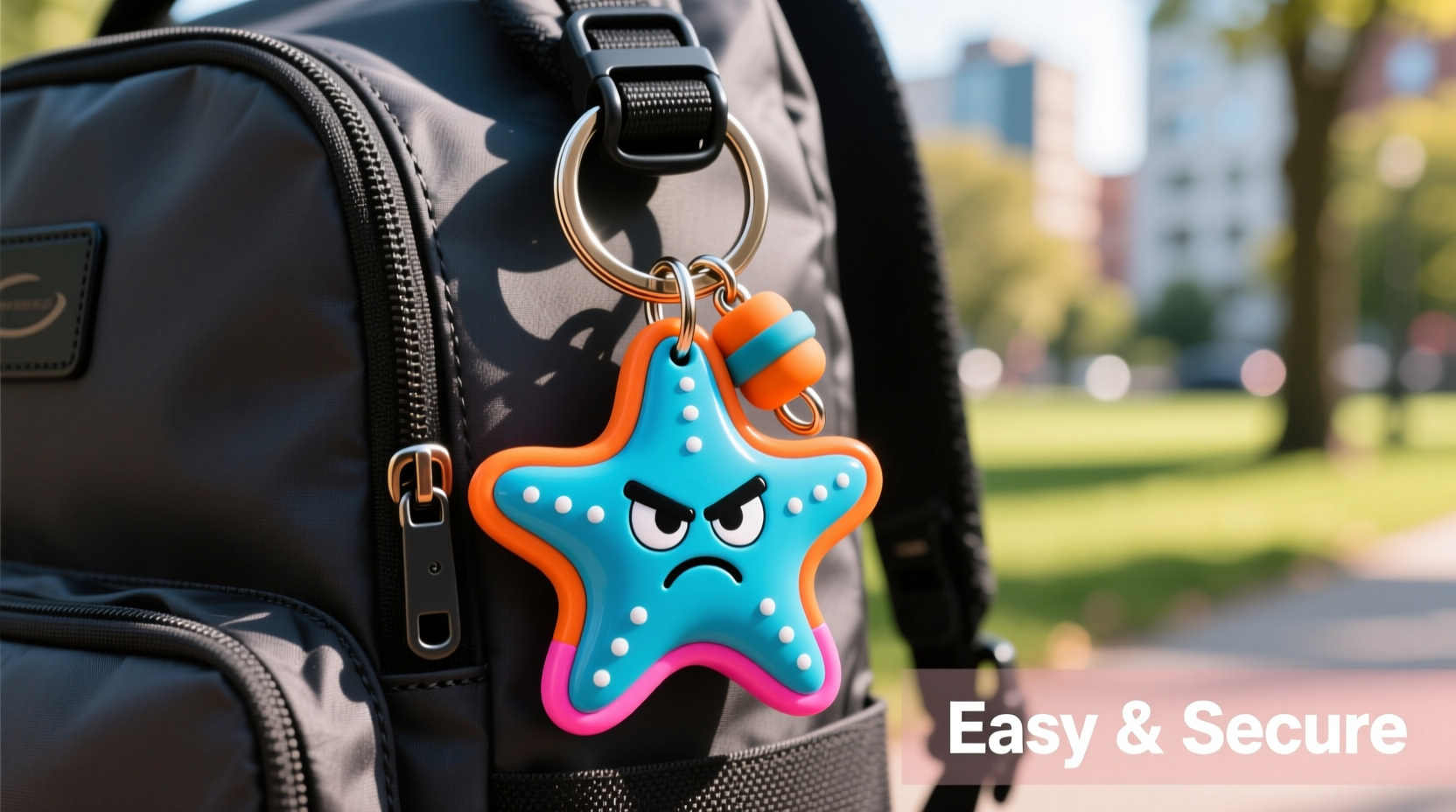 easy and secure methods to attach an angry starfish keychain to your backpack