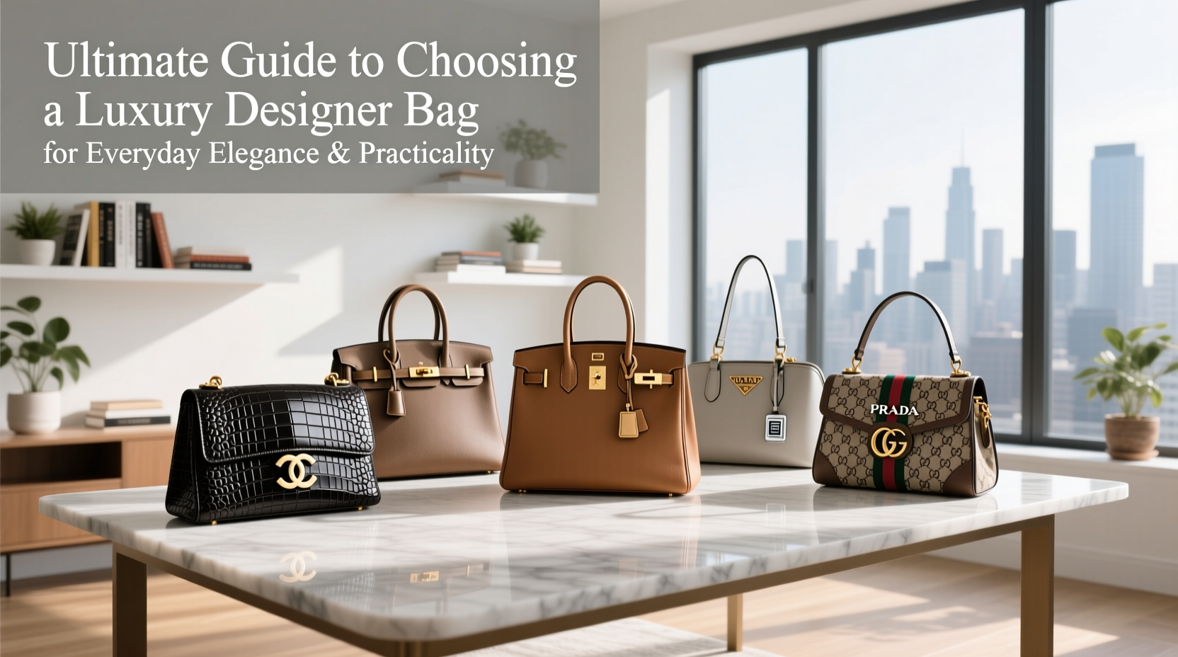 ultimate guide to choosing a luxury designer bag for everyday elegance and practicality