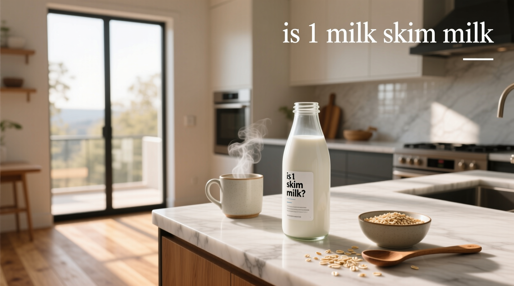 1% vs skim milk key differences