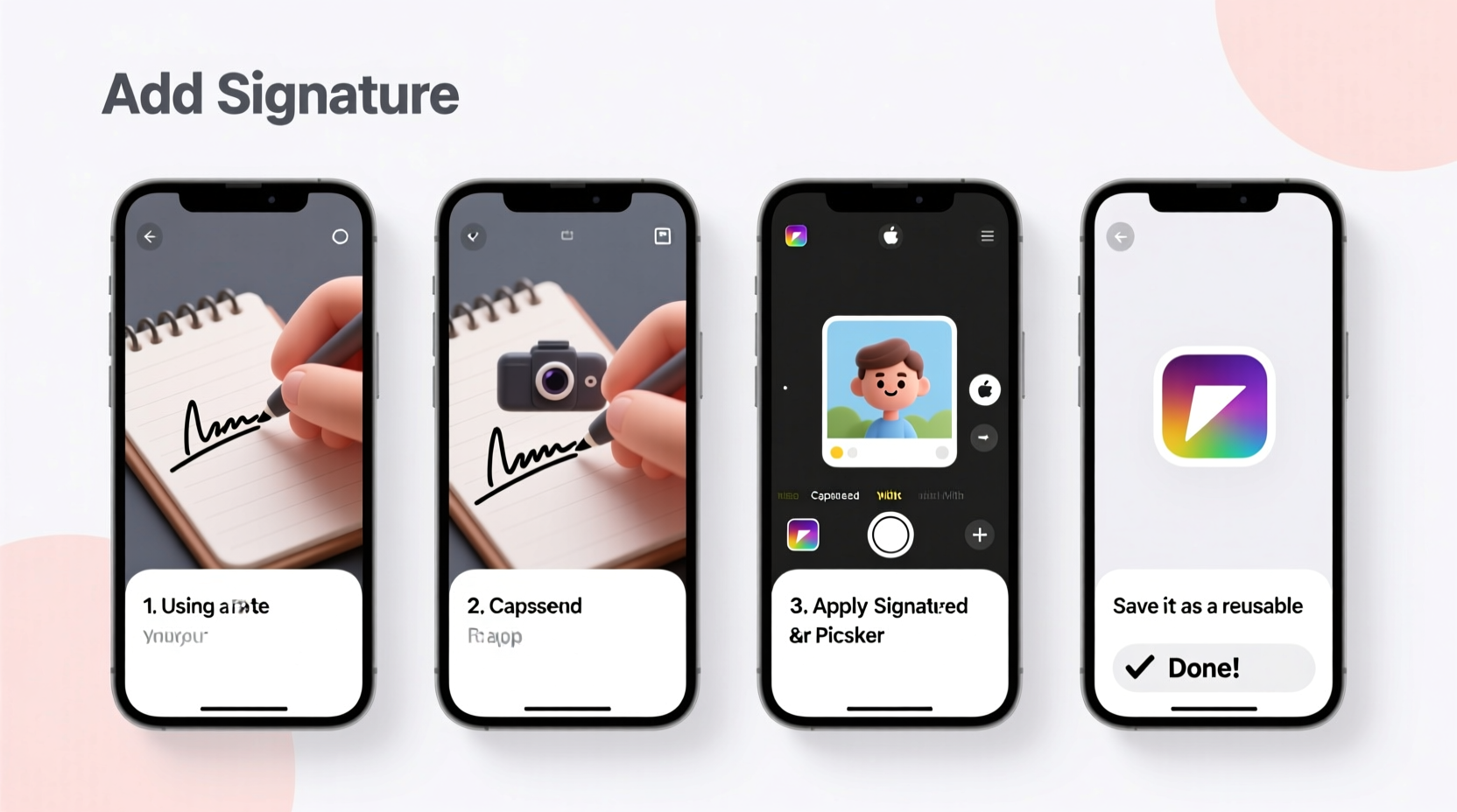 simple and effective ways to add your signature to photos using your cell phone