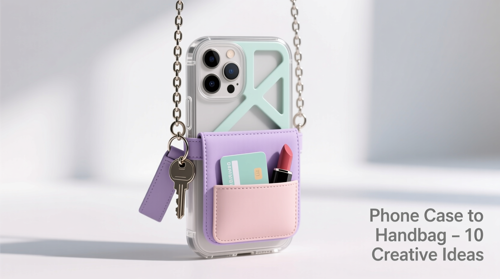 creative ways to transform your phone case into a stylish handbag for everyday use