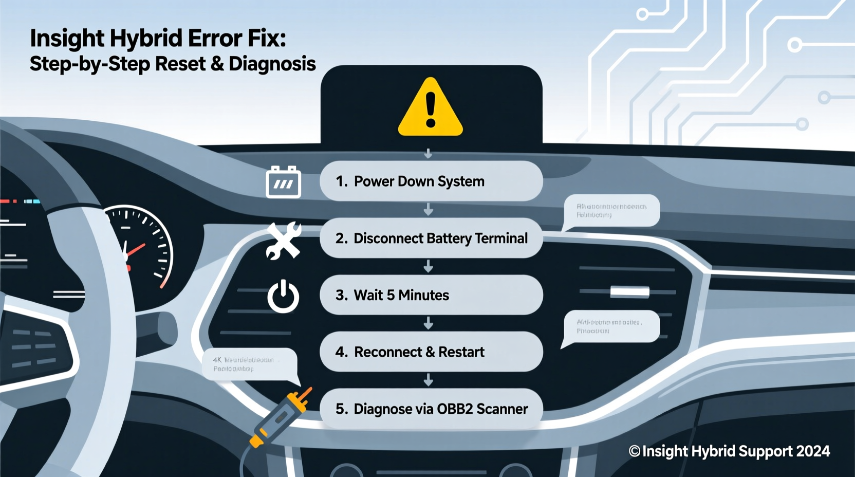 Insight Hybrid Error Fix: Step-by-Step Reset & Diagnosis