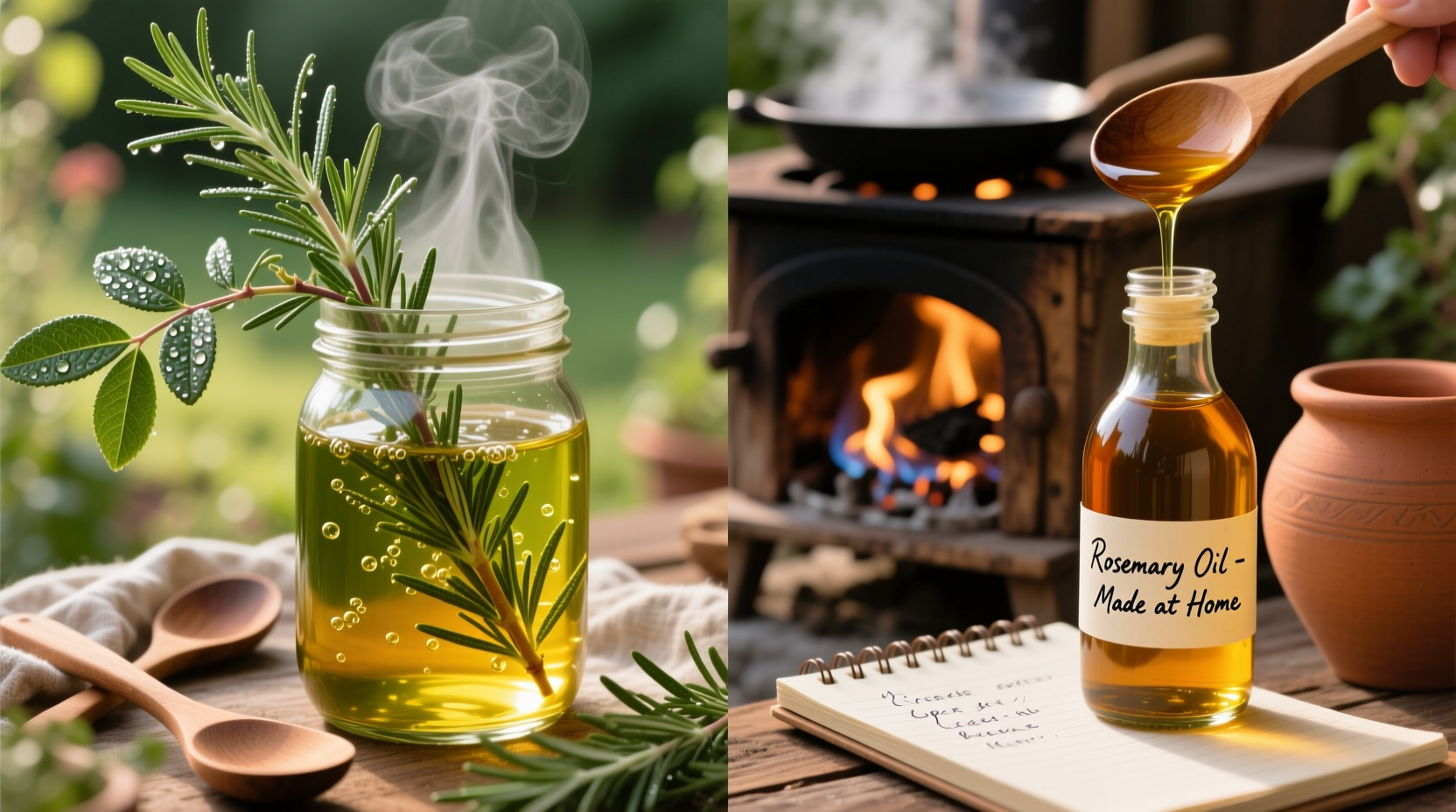 how to make rosemary oil at home