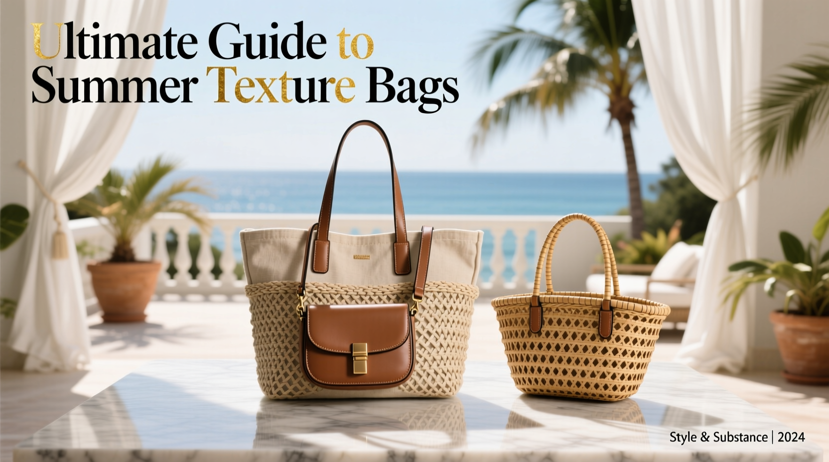 ultimate guide to selecting the ideal texture bag for summer style and functionality