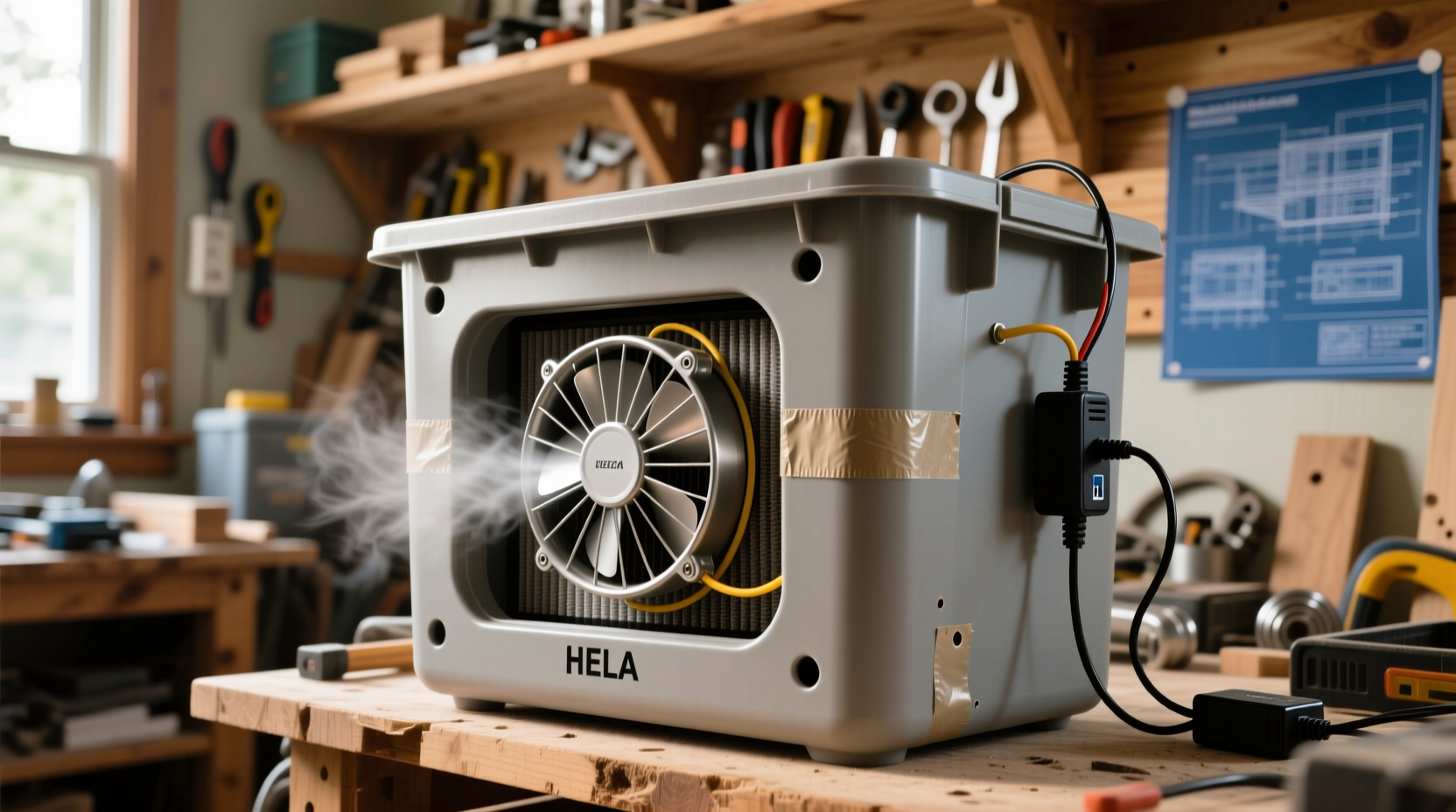 how to build a diy air purifier for your home