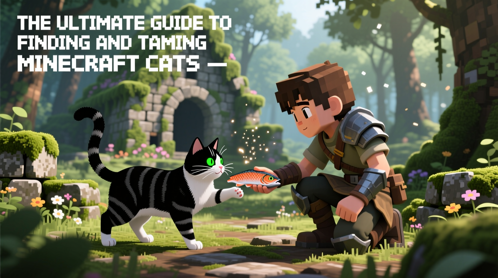 the ultimate guide to finding and taming minecraft cats for your in game companion