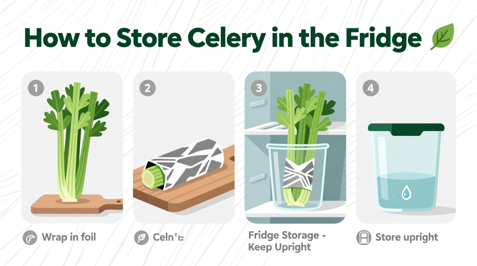 How to Store Celery in Fridge: Keep It Crisp for 3+ Weeks
