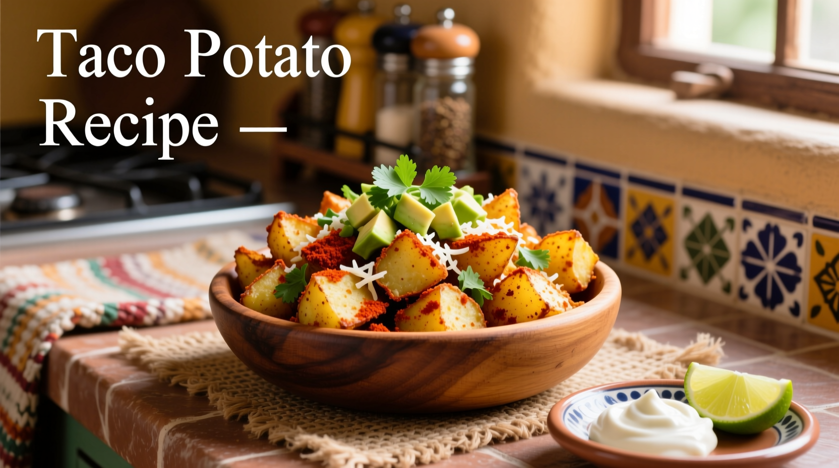Authentic Taco Potato Recipe: Crispy Oven-Baked Version
