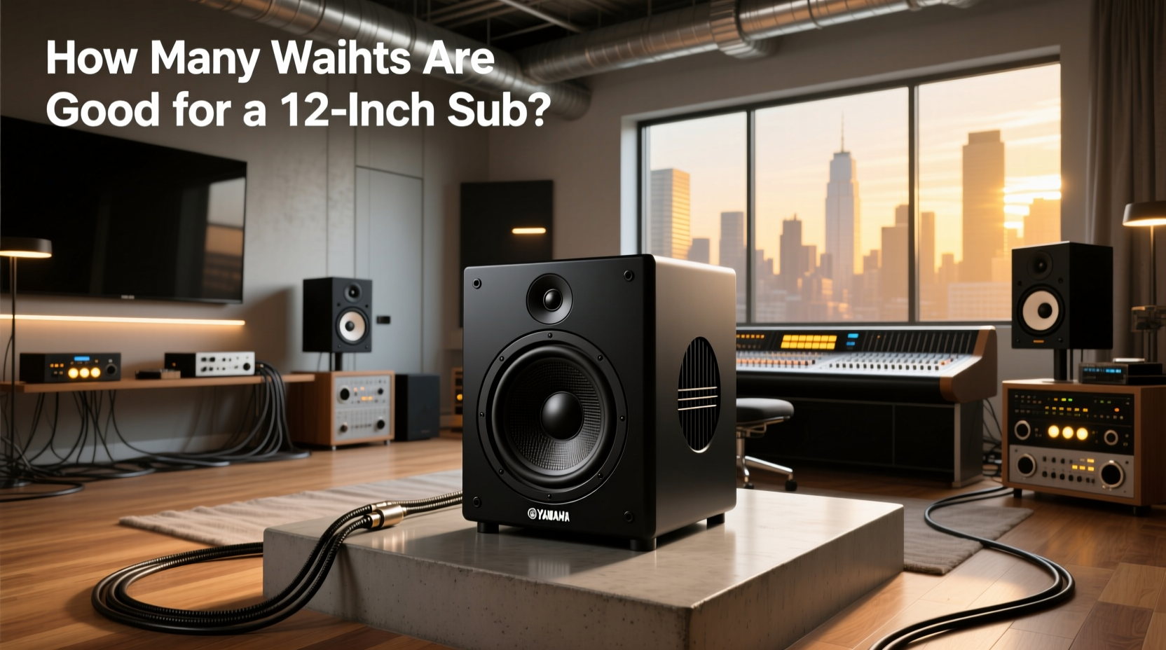 How to Choose a 12 Inch Subwoofer: Wattage & Setup Guide