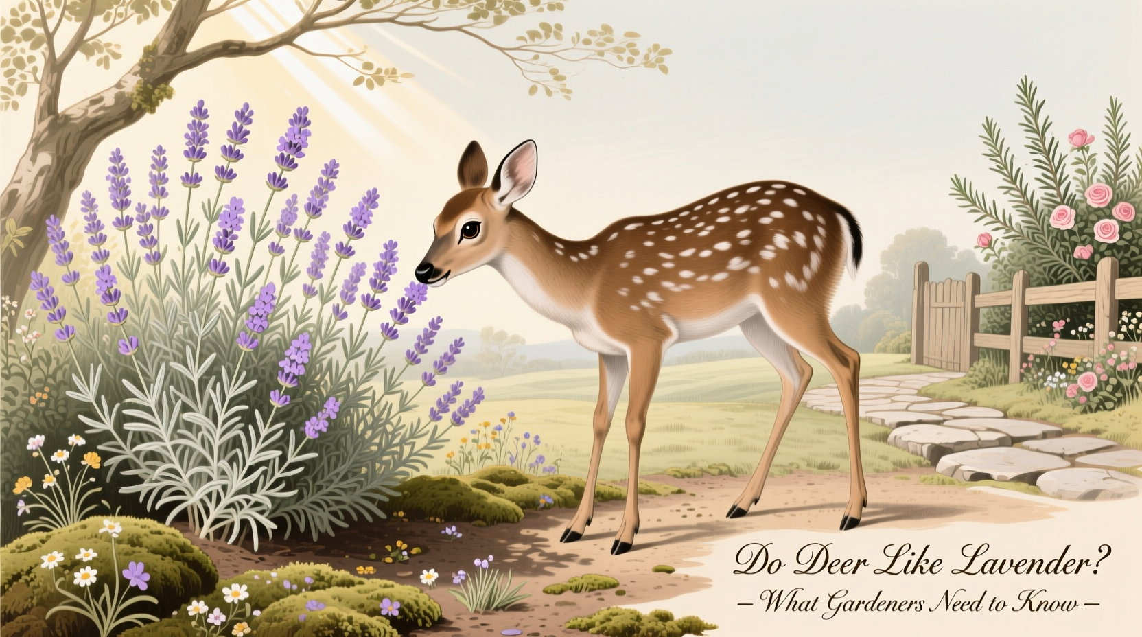 do deer like lavender