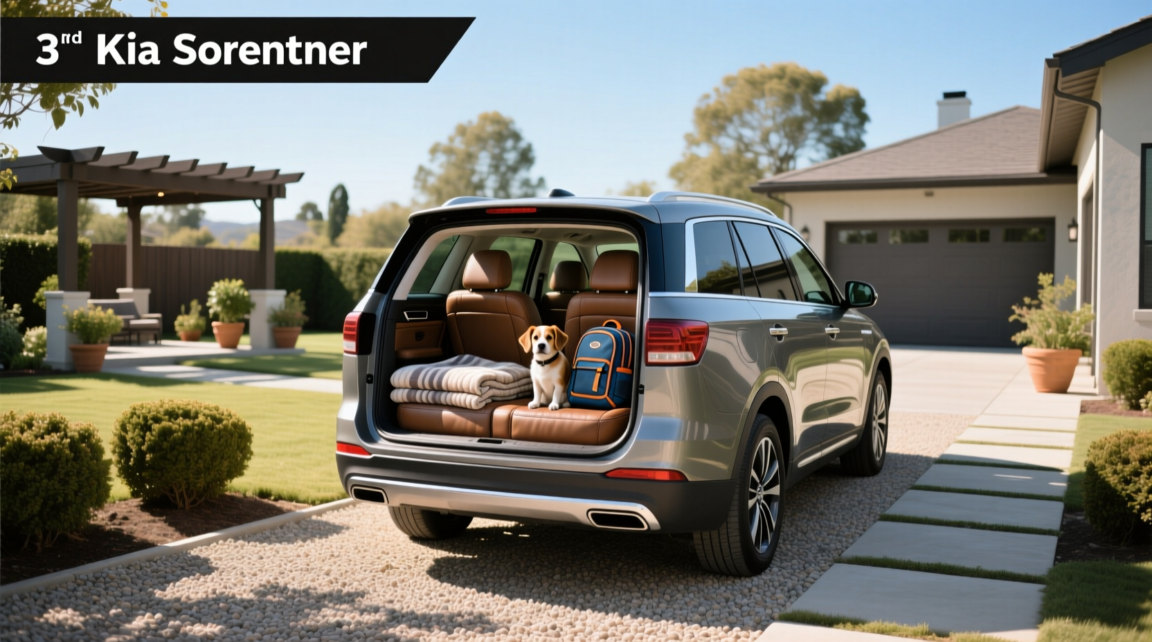 3rd row in kia sorento seating space explained