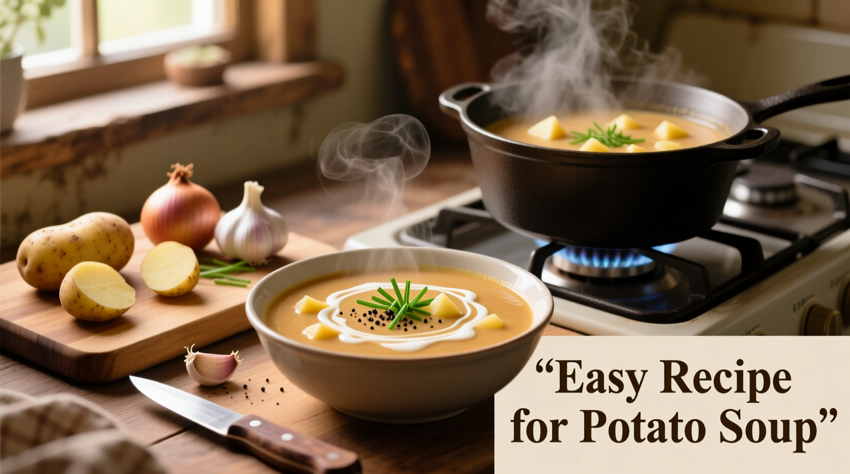 30-Minute Easy Potato Soup Recipe: Creamy & Delicious