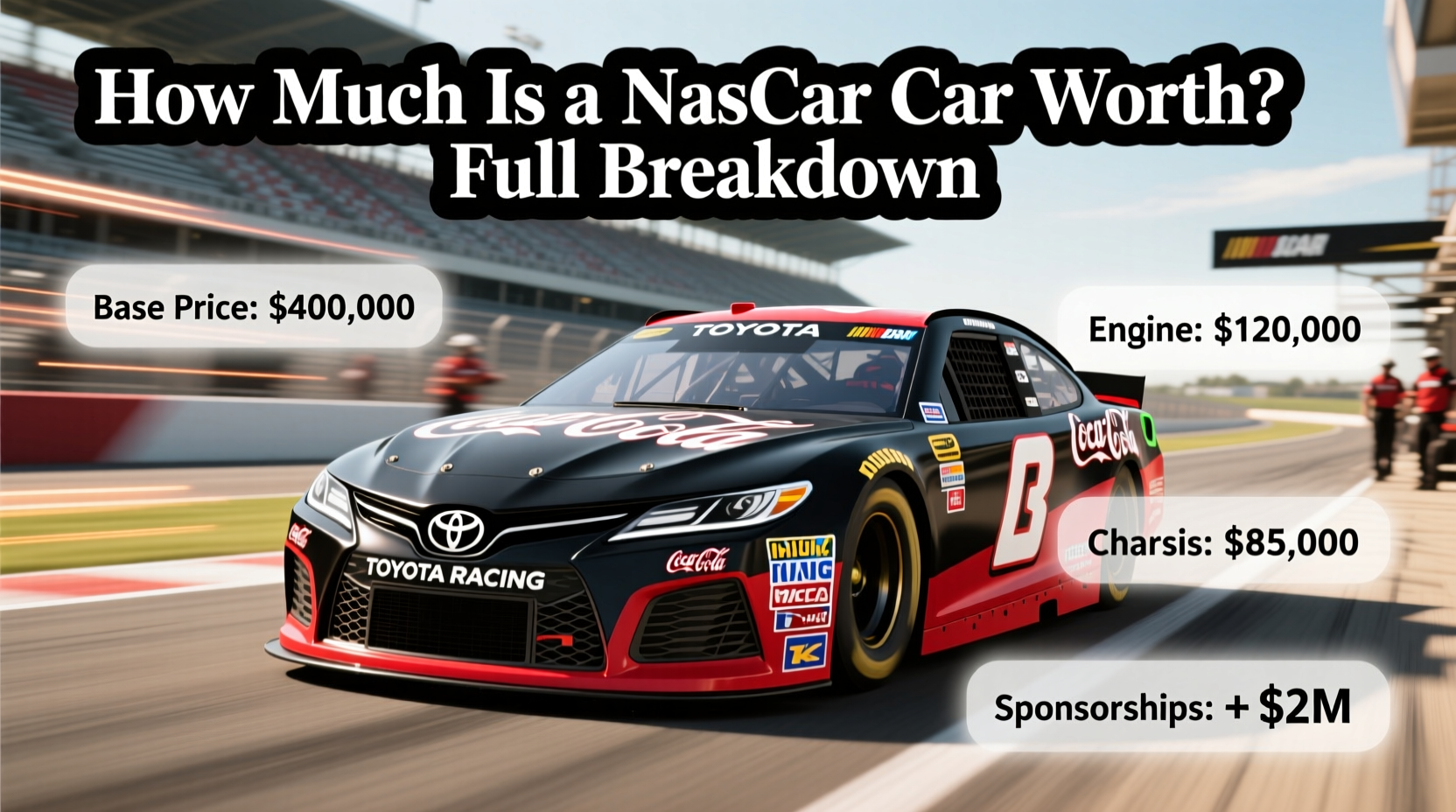 how much is a nascar car worth