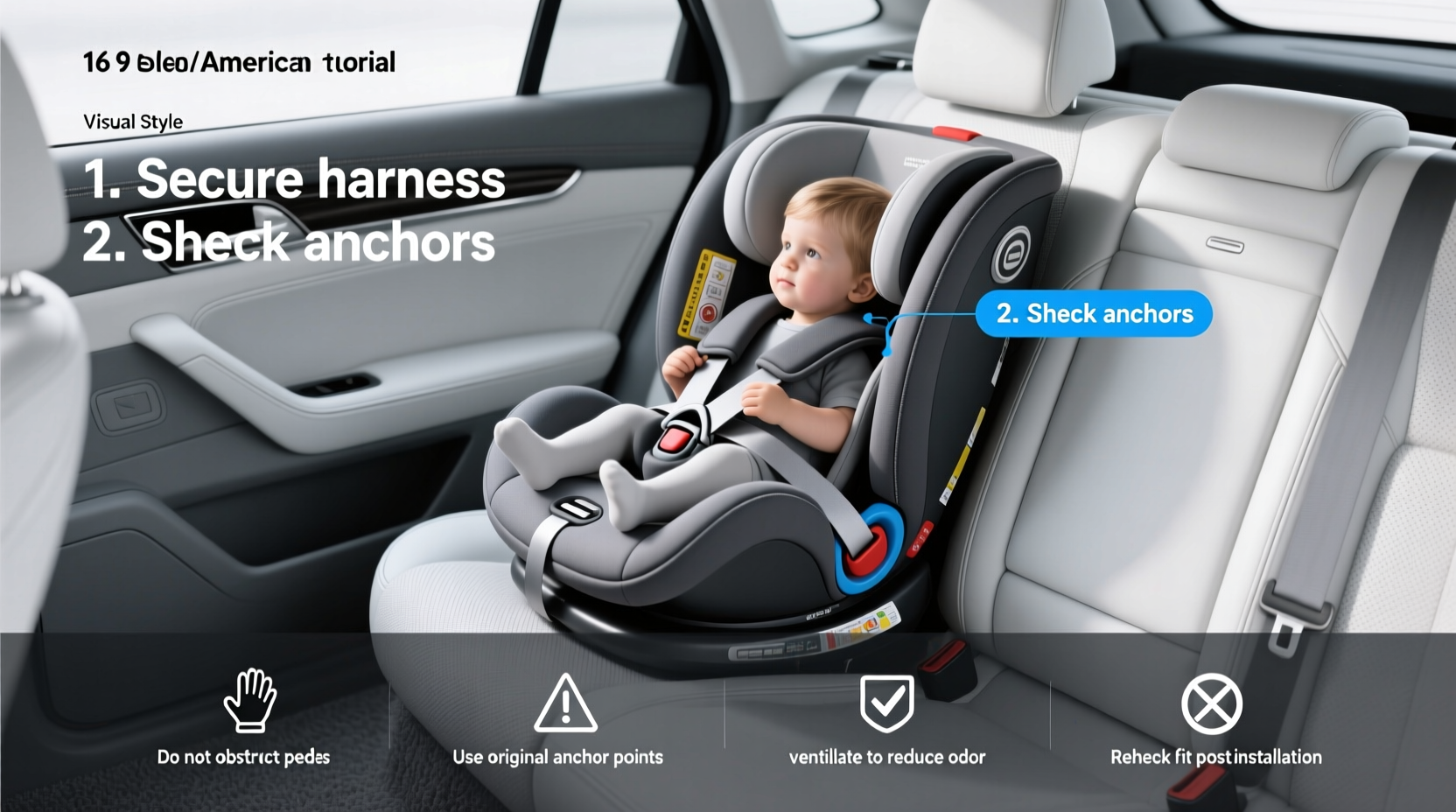 child seat classic car