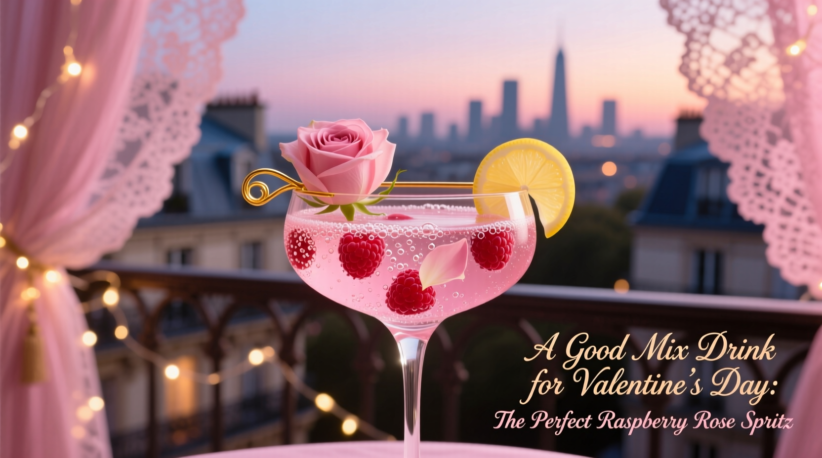 a good mix drink for valentines day