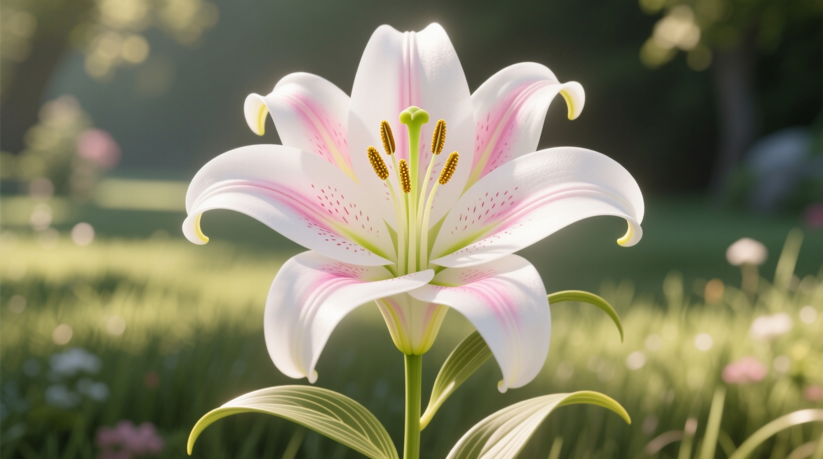 what does easter lily look like